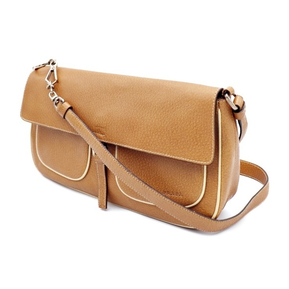 Prada Shoulder Bag Brown - Picture 1 of 8
